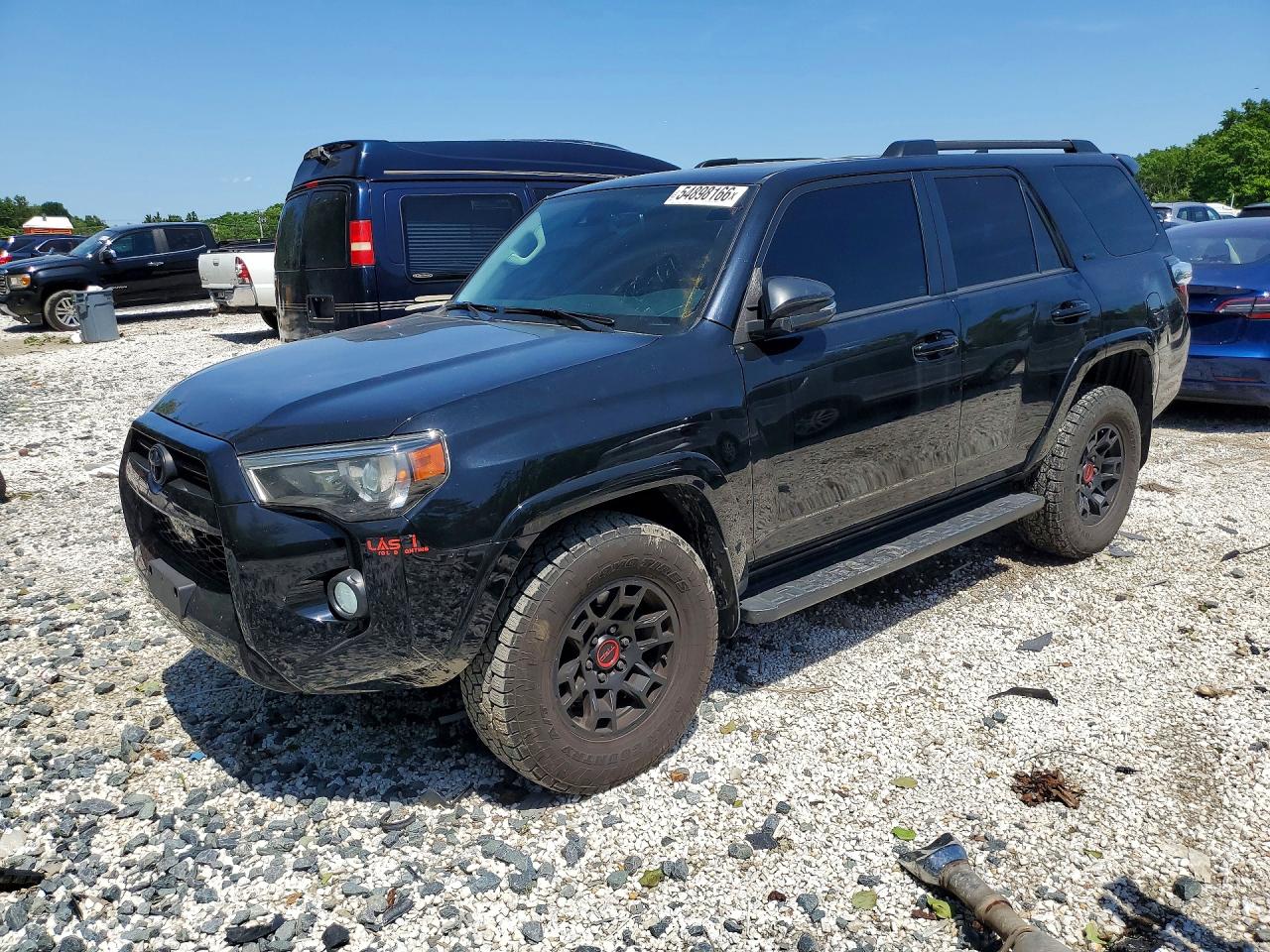 2020 Toyota 4runner Sr5 Premium Black vin: JTEBU5JR1L5737573