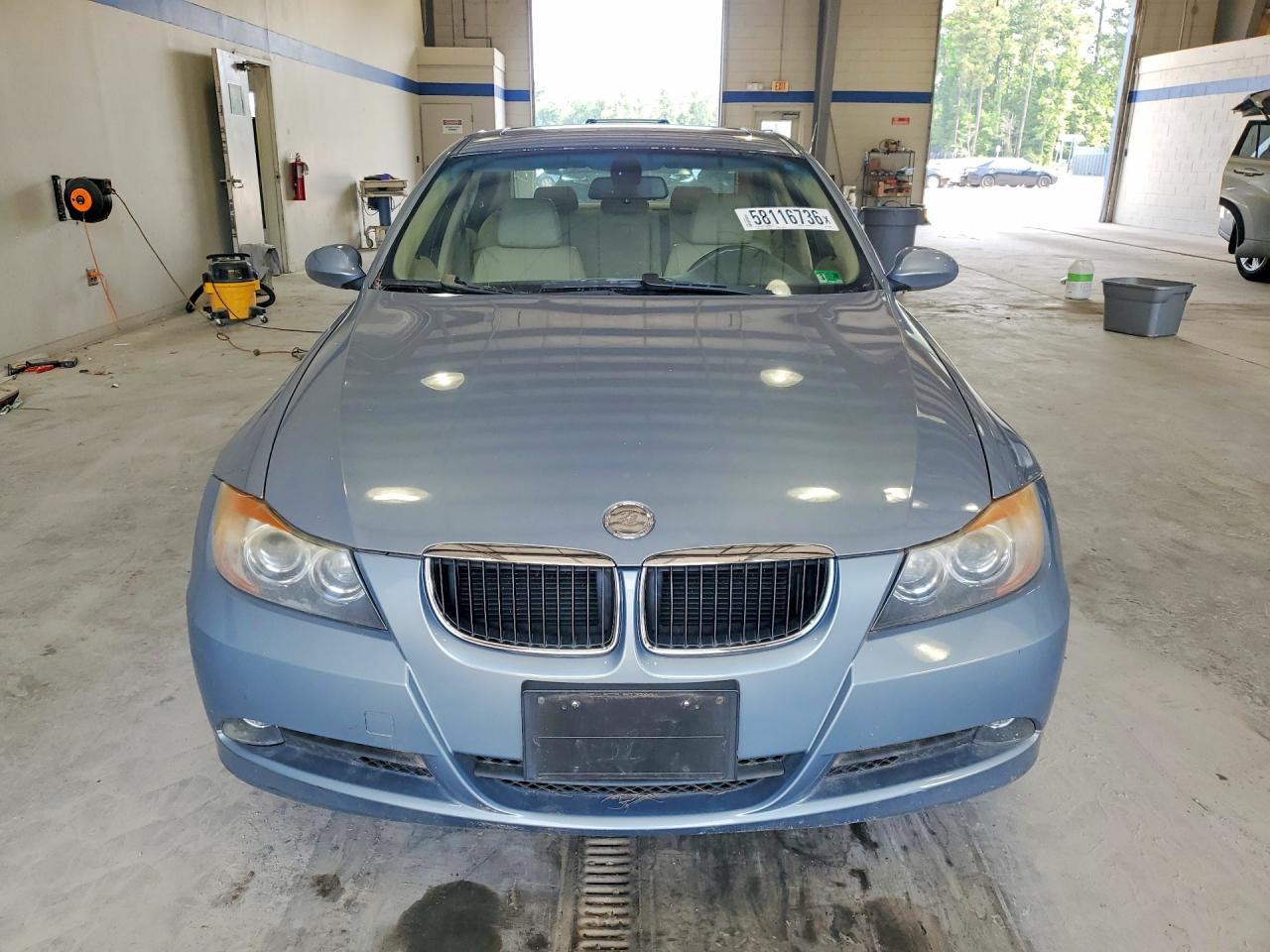 2006 Bmw 325 I Automatic Gray vin: WBAVB17536NK37596