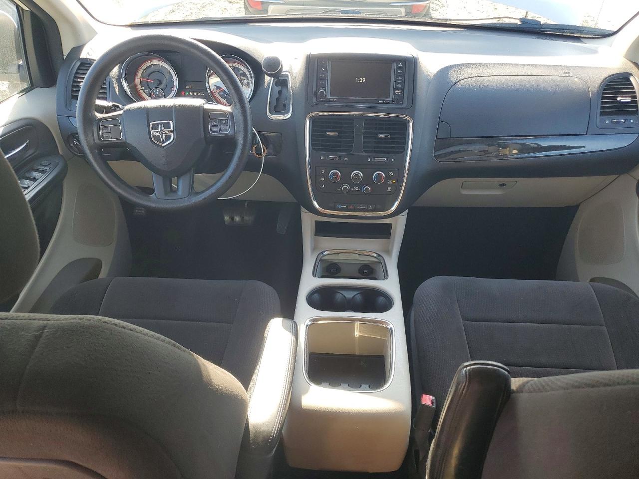 2013 Dodge Grand Caravan Sxt White vin: 2C4RDGCG7DR635970