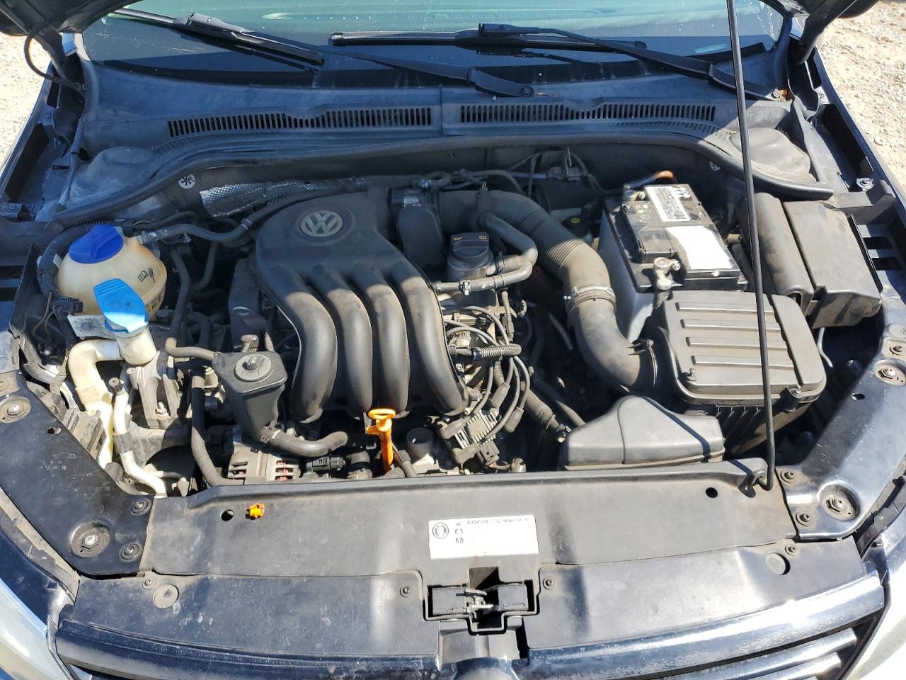 2011 Volkswagen Jetta Base Gray vin: 3VW2K7AJ3BM112341