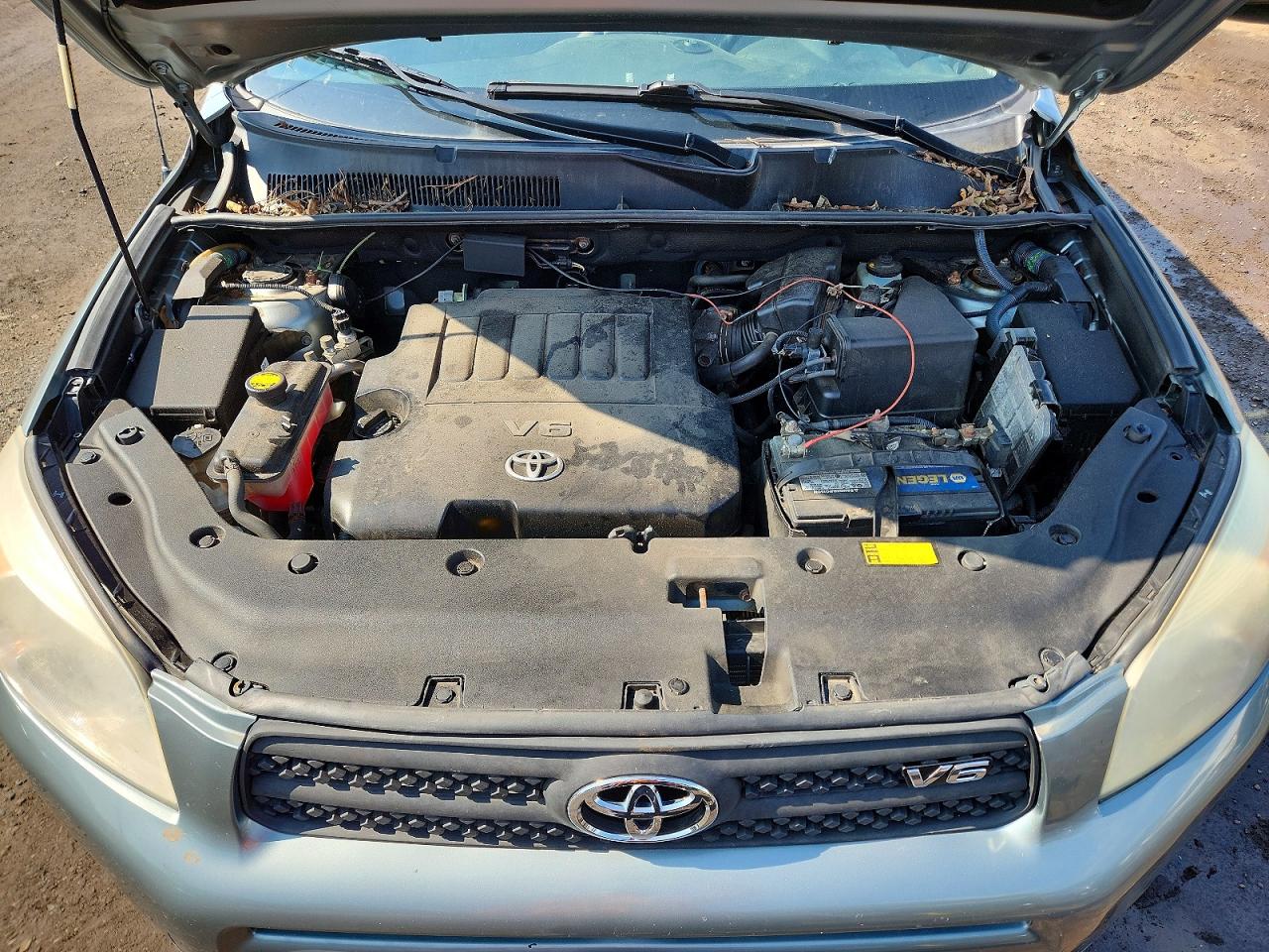2008 Toyota Rav4 Base Gray vin: JTMBK33V886036944