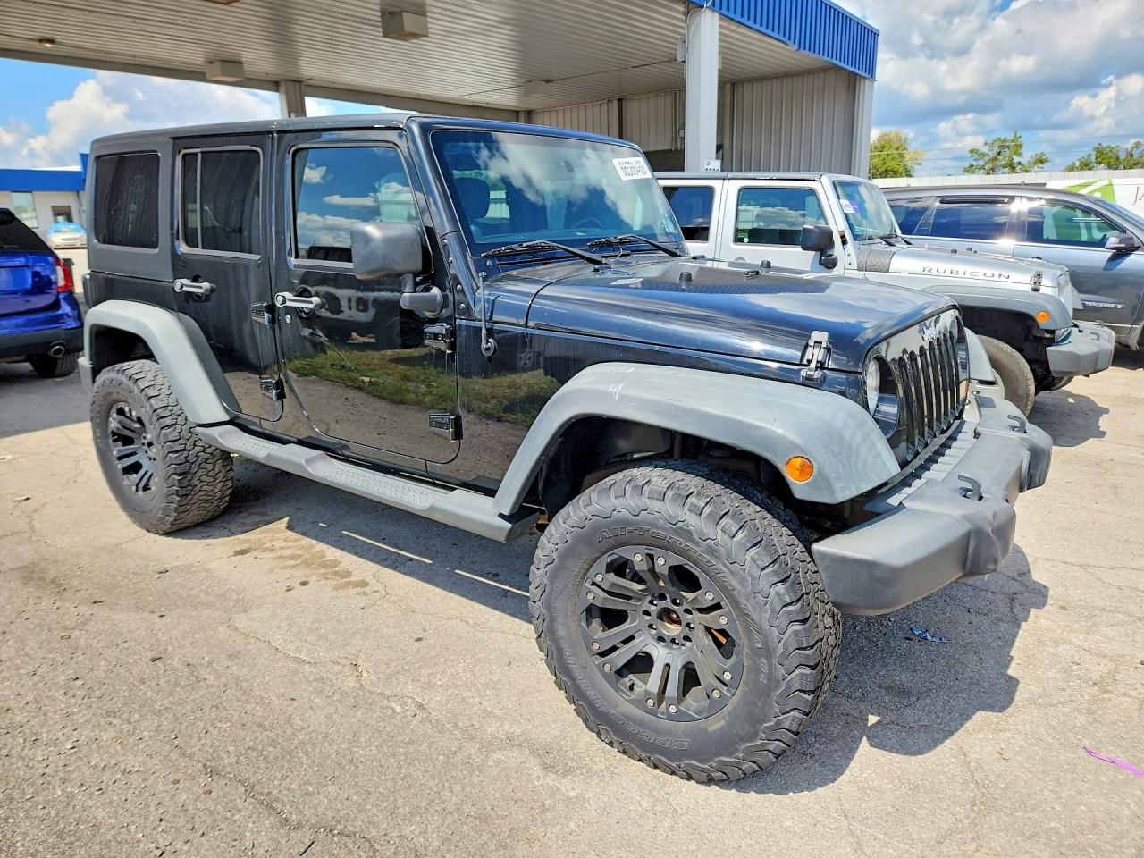 2011 Jeep Wrangler Unlimited Sport Black vin: 1J4BA3H18BL637721