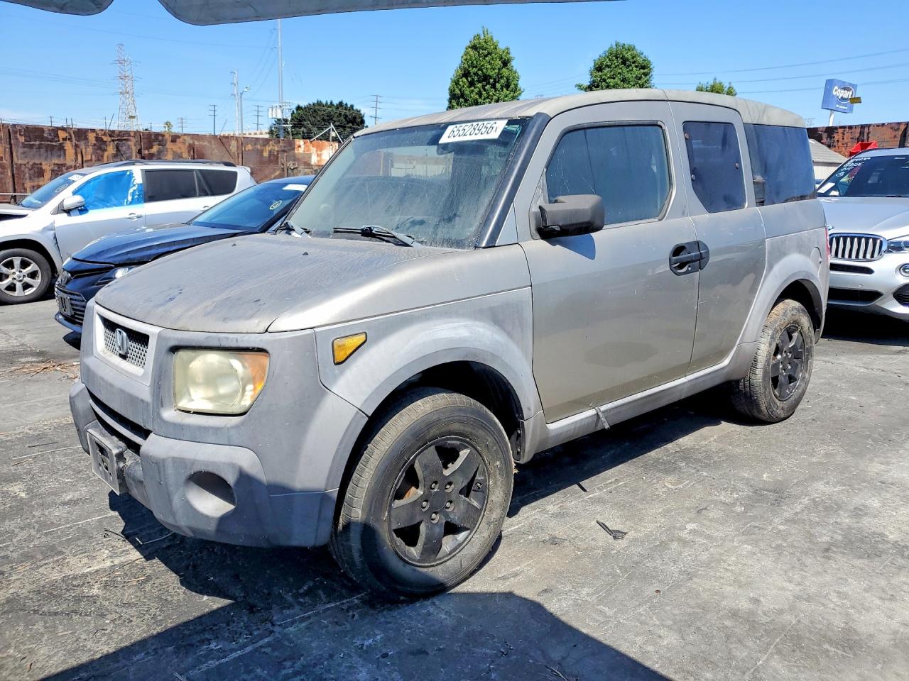 2003 Honda Element Ex Gray vin: 5J6YH18543L003238
