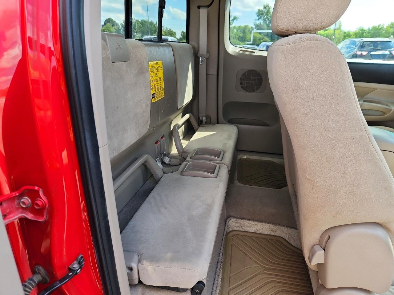 2008 Toyota Tacoma Access Cab Красный vin: 5TEUX42N78Z534802