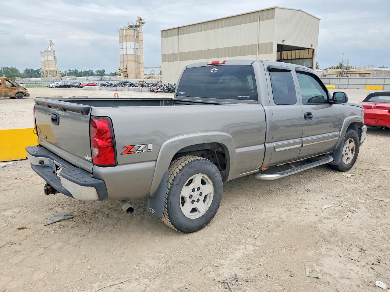 2006 Chevrolet Silverado K1500 Gray vin: 1GCEK19Z06Z256294