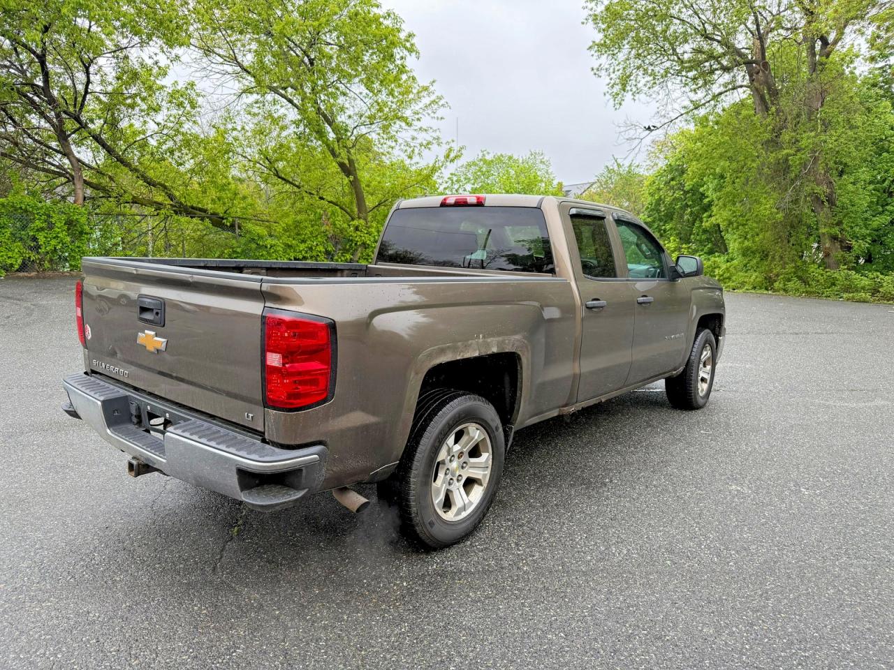 2014 Chevrolet Silverado K1500 Lt Brown vin: 1GCVKREH2EZ116340