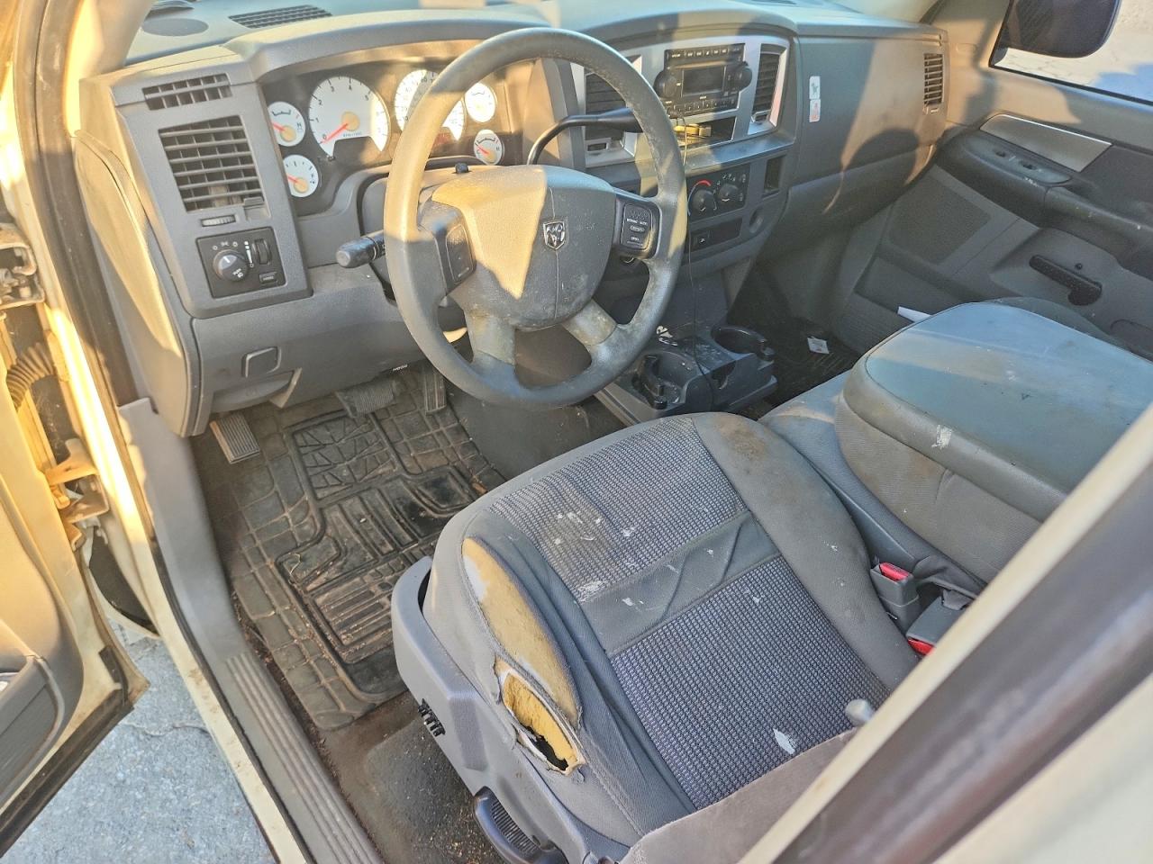 2008 Dodge Ram 1500 St White vin: 1D7HA18N28J162942