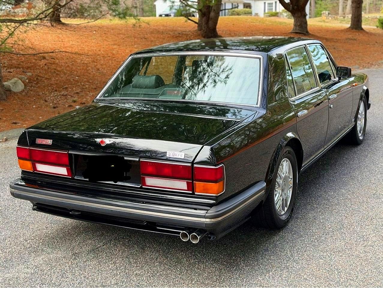 1991 Bentley Turbo R Black vin: SCBZR03D9MCX34218