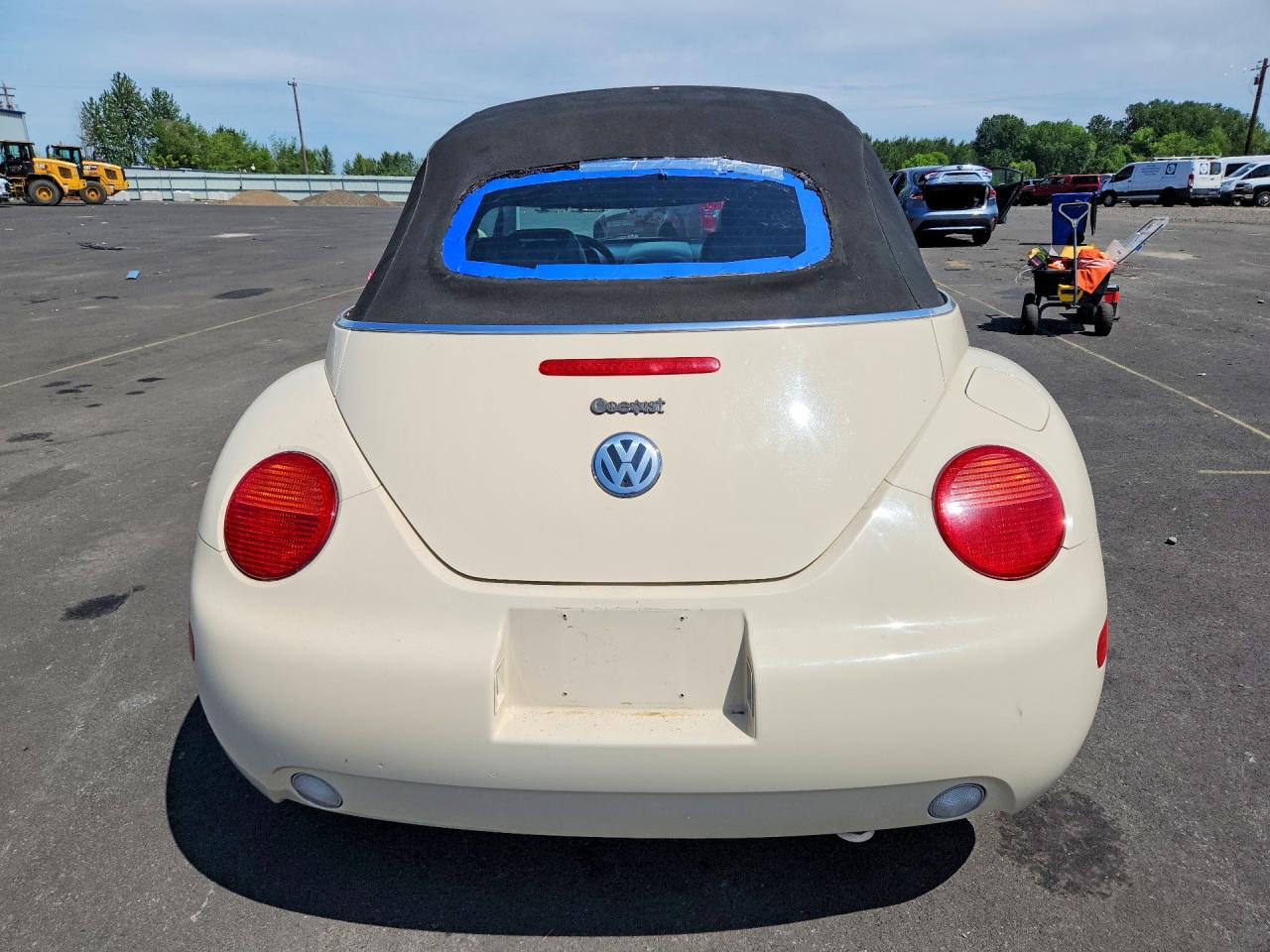 2003 Volkswagen New Beetle Gls Tan vin: 3VWCK21Y73M310121