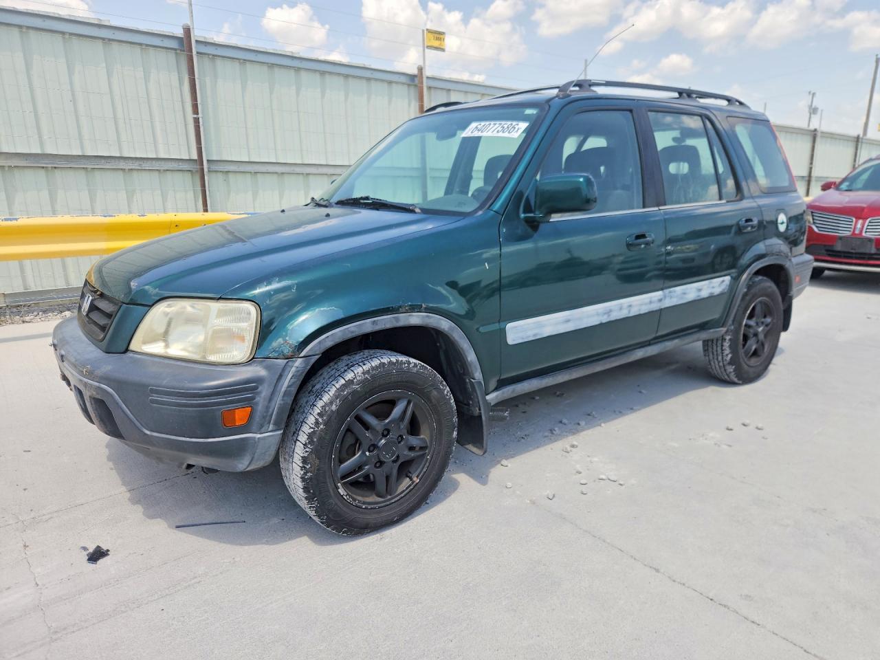 2000 Honda Cr-v Ex Green vin: JHLRD186XYC040142