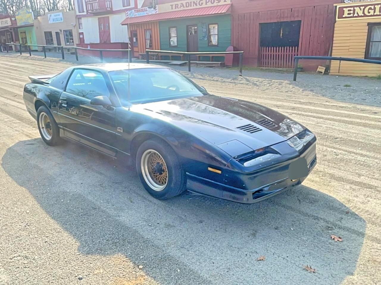 1988 Pontiac Firebird Trans Am Черный vin: 1G2FW218XJL246566