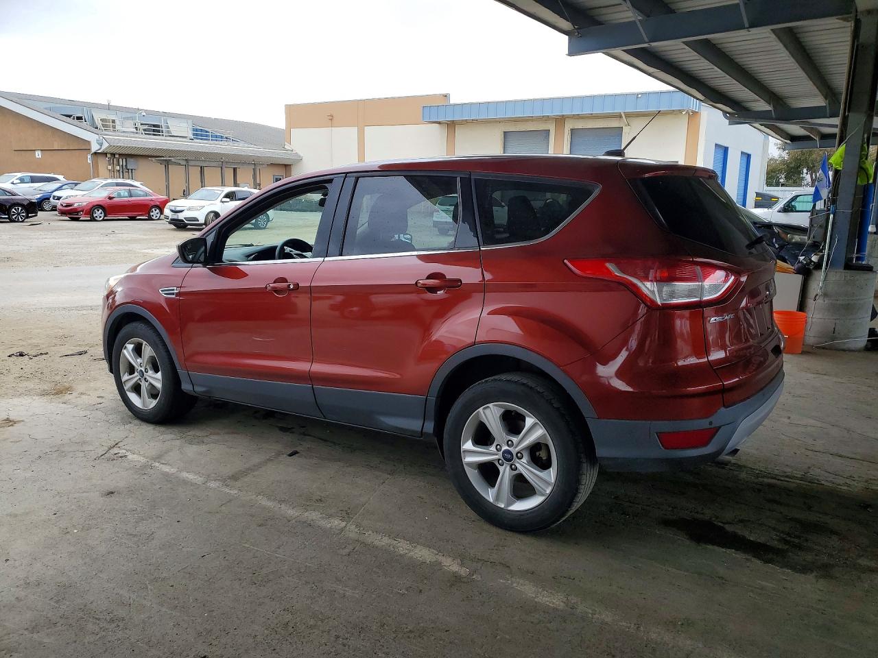 2015 Ford Escape Se Burgundy vin: 1FMCU0GX1FUB33433