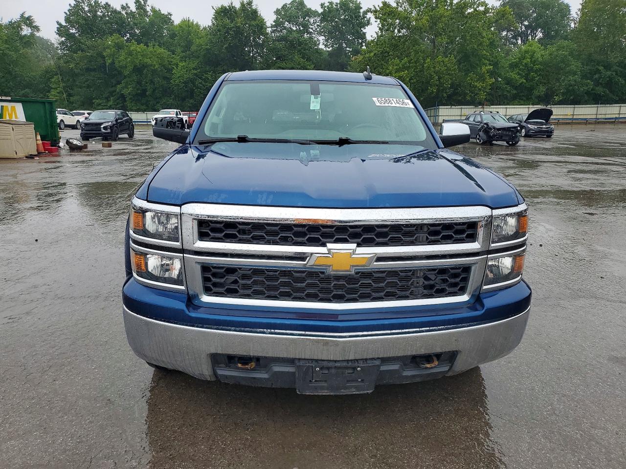 2015 Chevrolet Silverado K1500 Blue vin: 1GCVKPECXFZ273981
