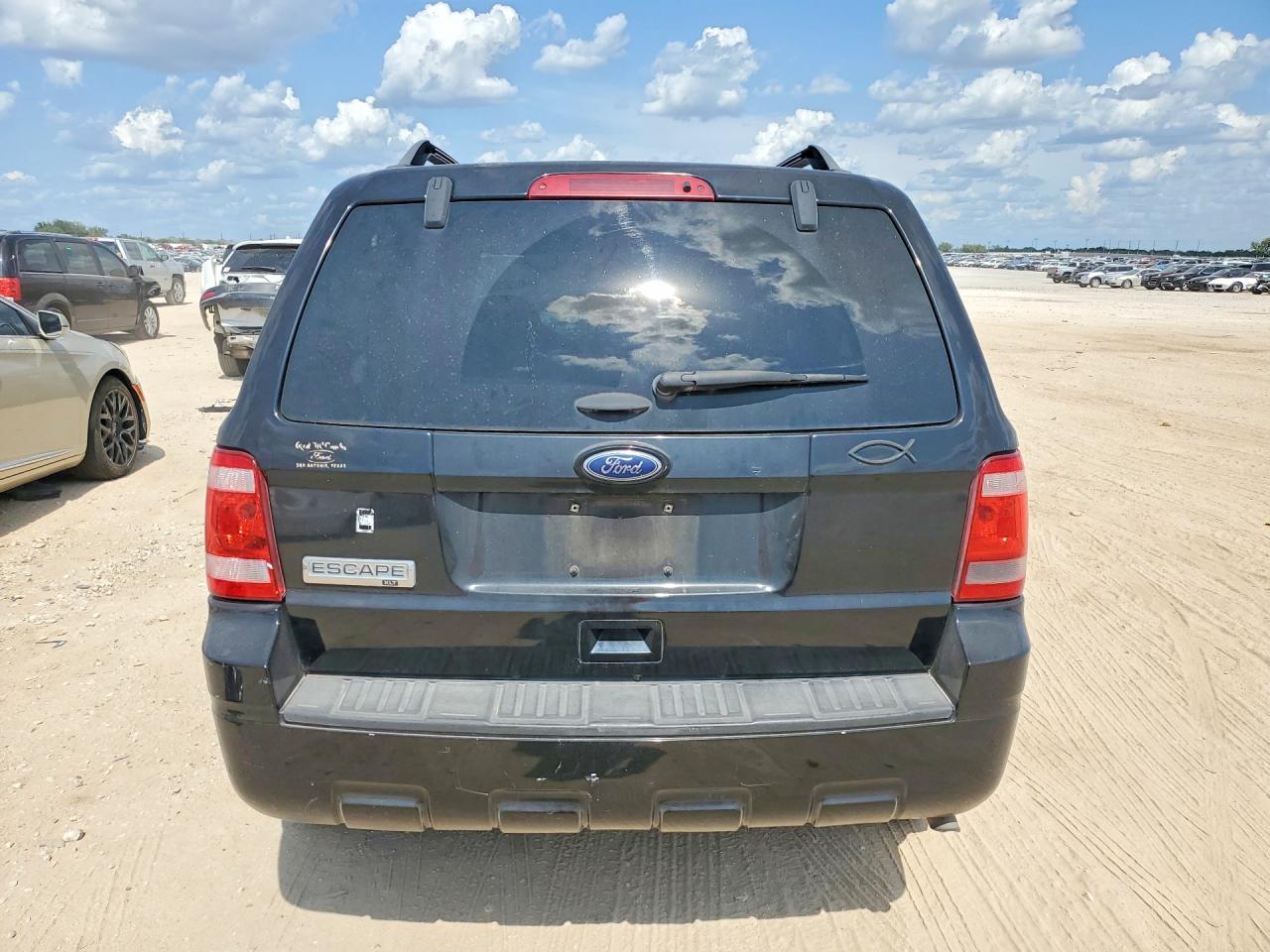 2012 Ford Escape Xlt Black vin: 1FMCU0D72CKA35278