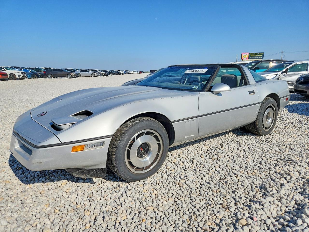 1985 Chevrolet Corvette Silver vin: 1G1YY0781F5132759