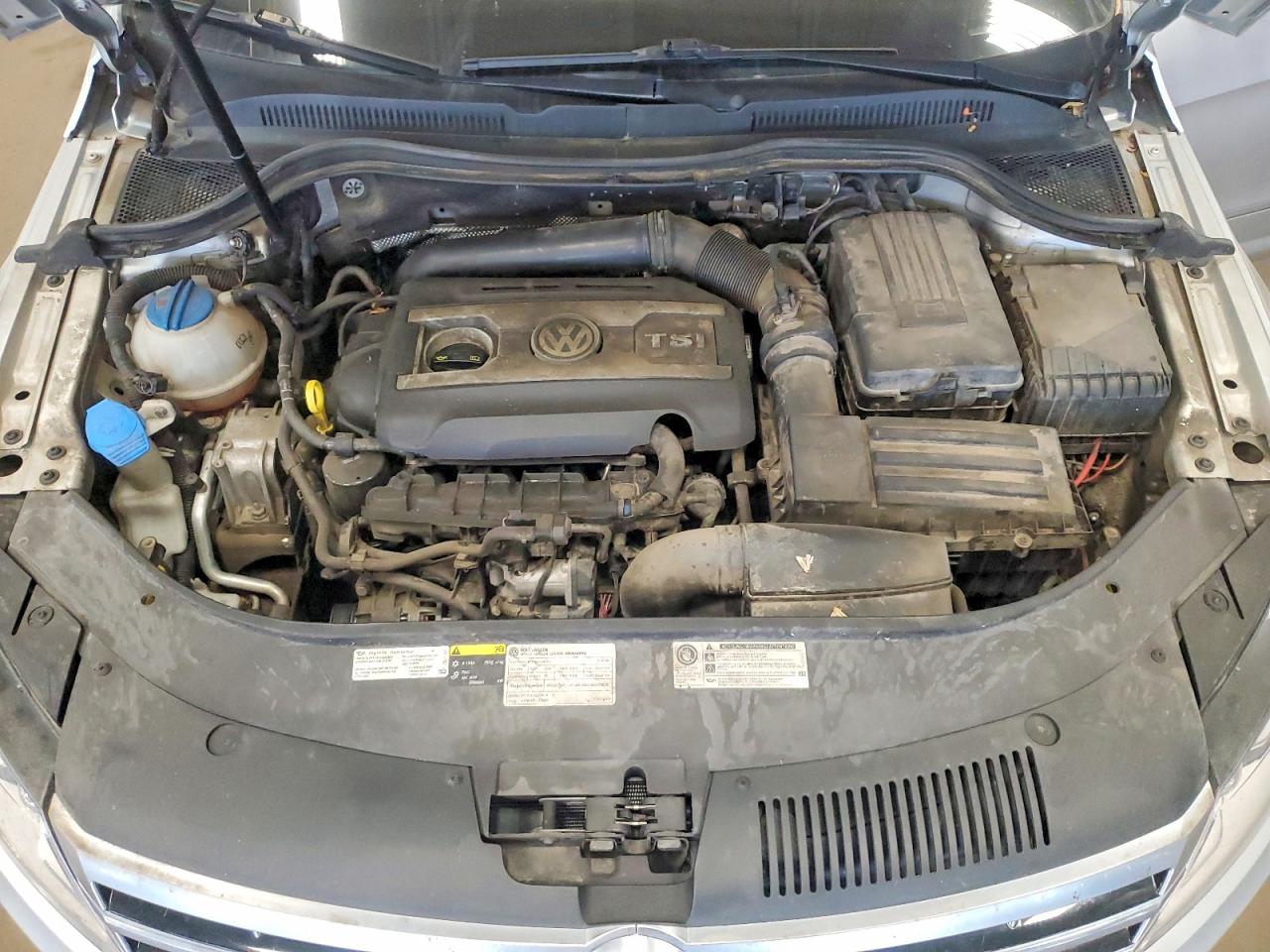 2014 Volkswagen Cc Sport Silver vin: WVWBN7AN9EE540664