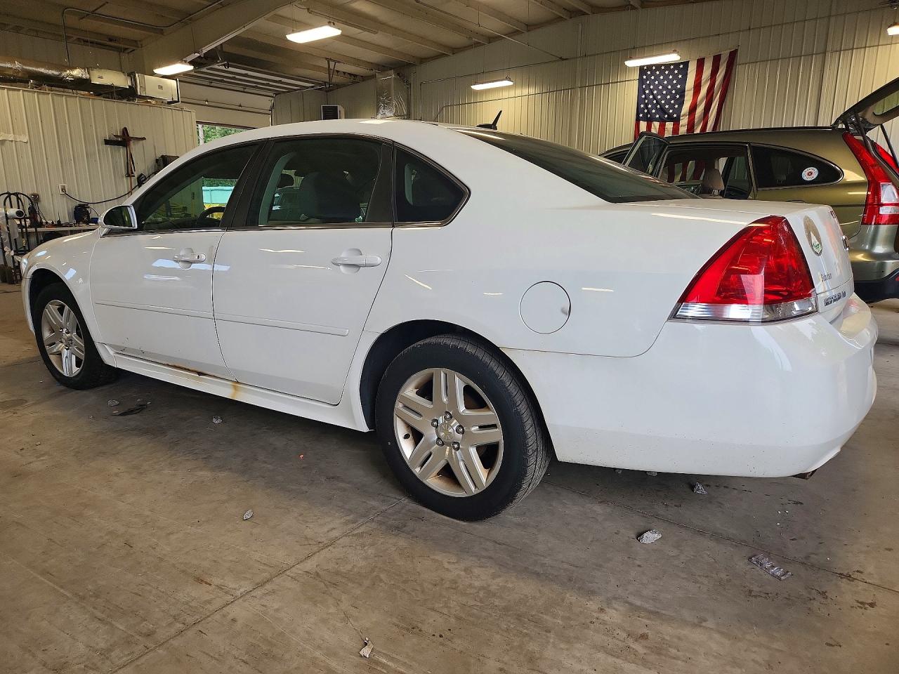 2014 Chevrolet Impala Limited Lt White vin: 2G1WB5E35E1133863