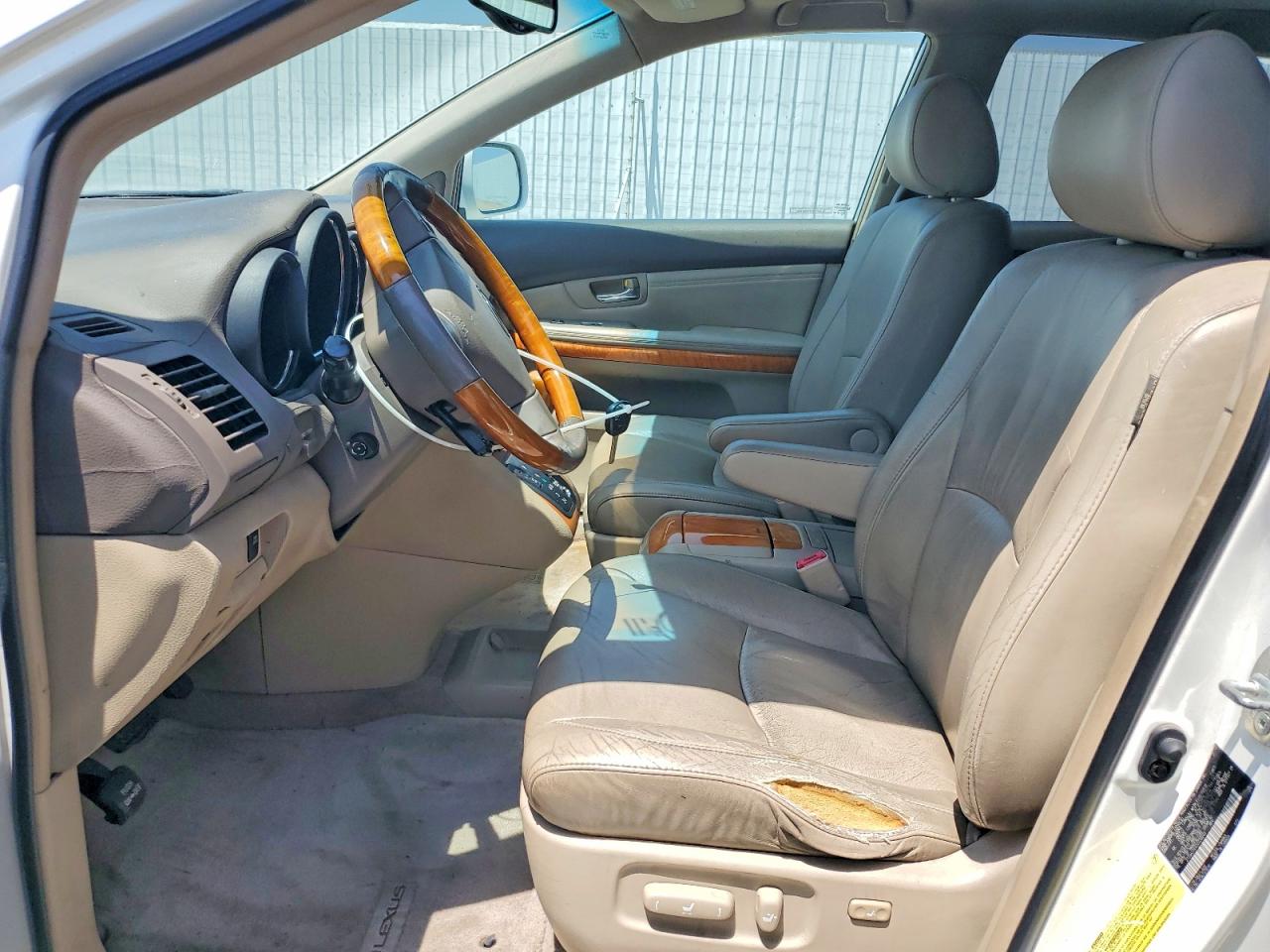 2005 Lexus Rx 330 White vin: 2T2GA31U45C039245