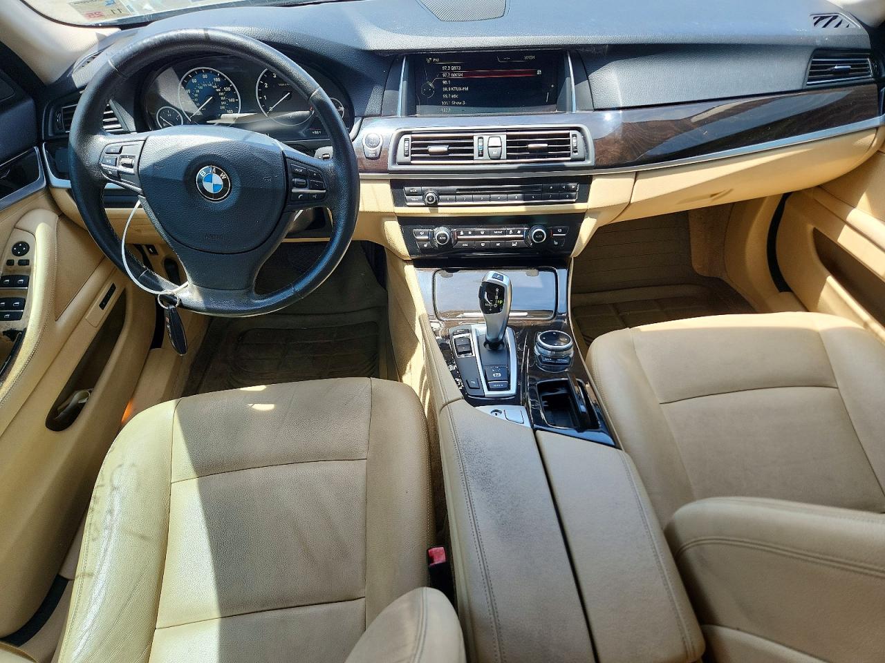 2014 Bmw 535 I Серебряный vin: WBA5B1C54ED481302