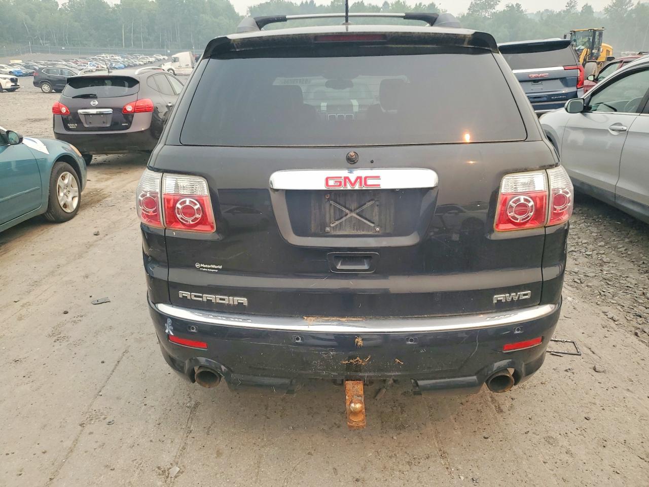 2012 Gmc Acadia Denali Black vin: 1GKKVTED0CJ389653