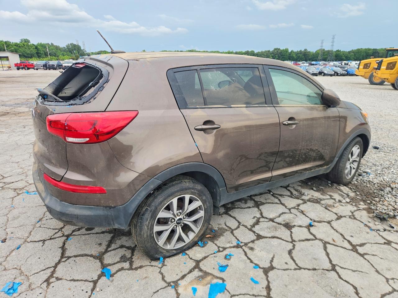 2014 Kia Sportage Lx Tan vin: KNDPB3AC6E7550028