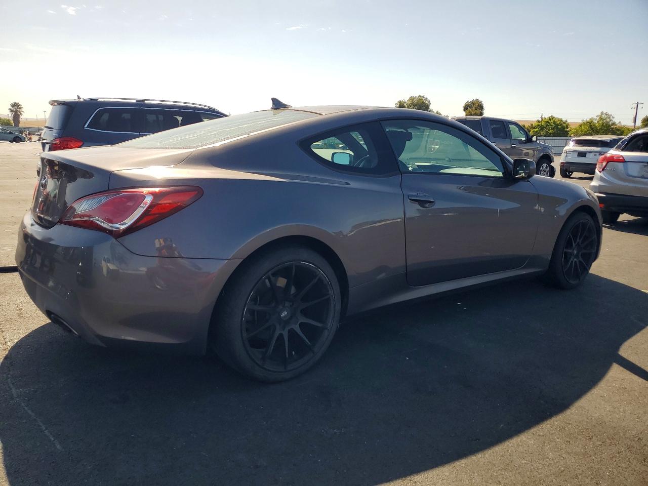 2013 Hyundai Genesis Coupe 2.0t Gray vin: KMHHT6KD5DU099115