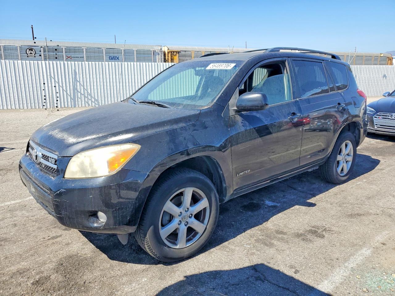 2007 Toyota Rav4 Limited Black vin: JTMZK31VX76005839