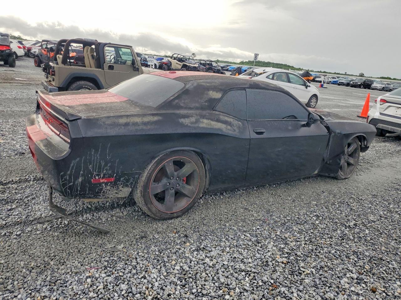 2013 Dodge Challenger Sxt Black vin: 2C3CDYAG3DH520128