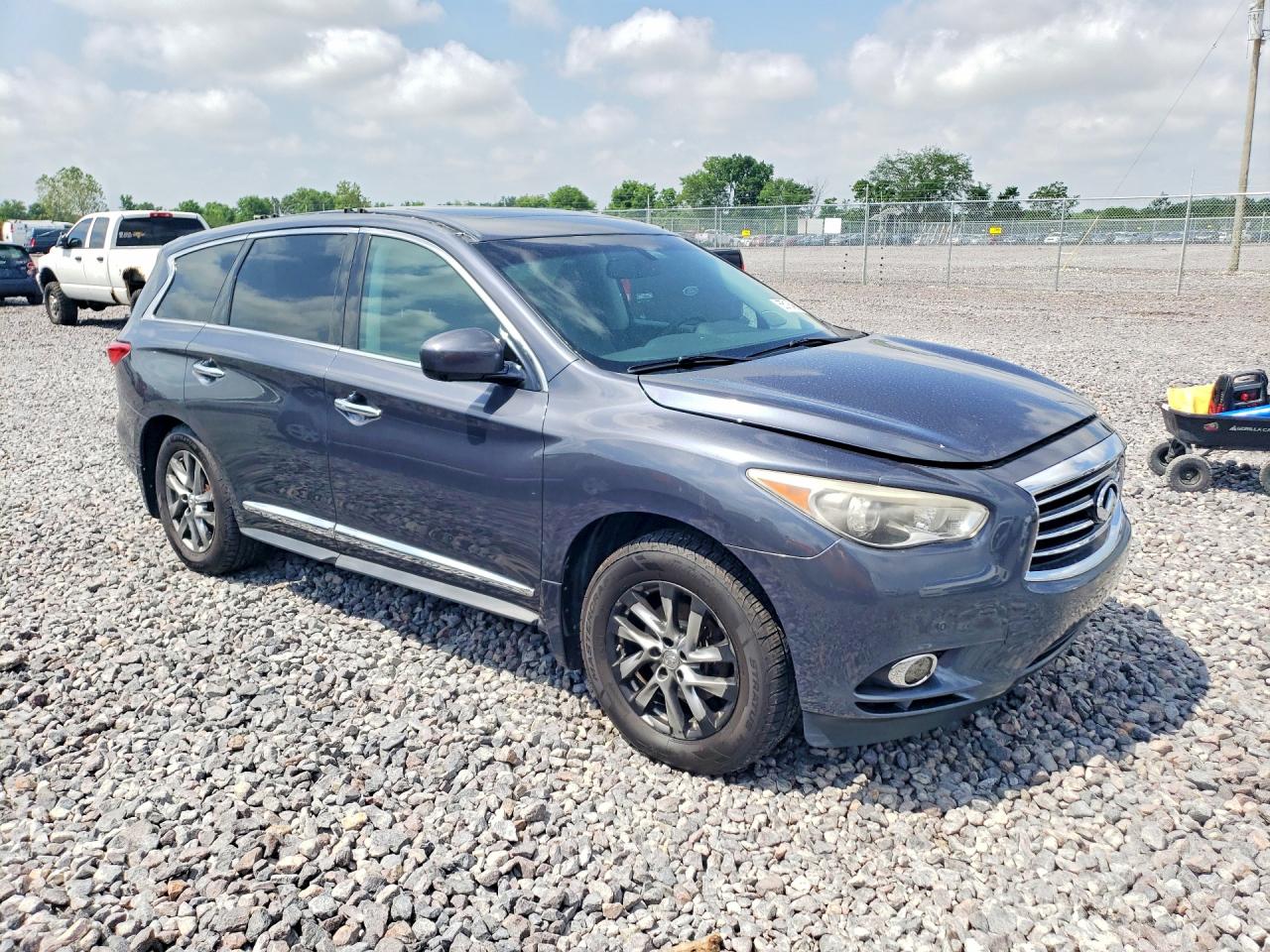 2013 Infiniti Jx35 Base Silver vin: 5N1AL0MMXDC340233