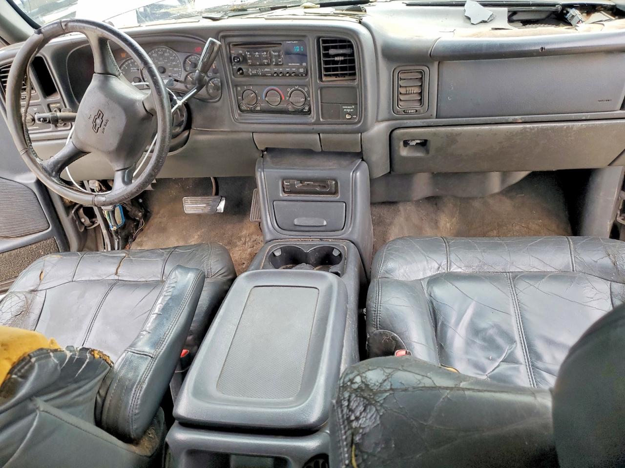 2001 Chevrolet Silverado C1500 Gray vin: 2GCEC19T411244837