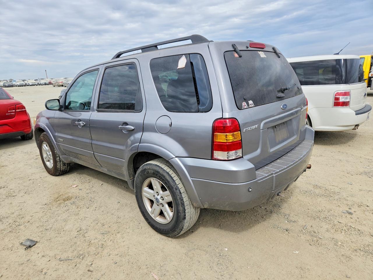 2007 Ford Escape Hev Gray vin: 1FMCU49H77KA91635