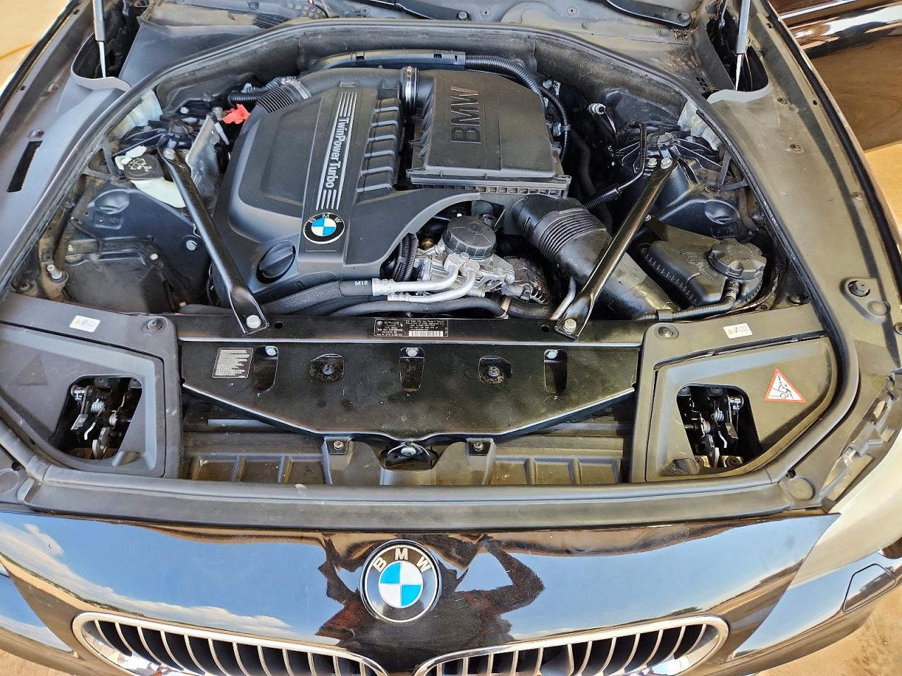 2013 Bmw 535 I Black vin: WBAFR7C56DC821590