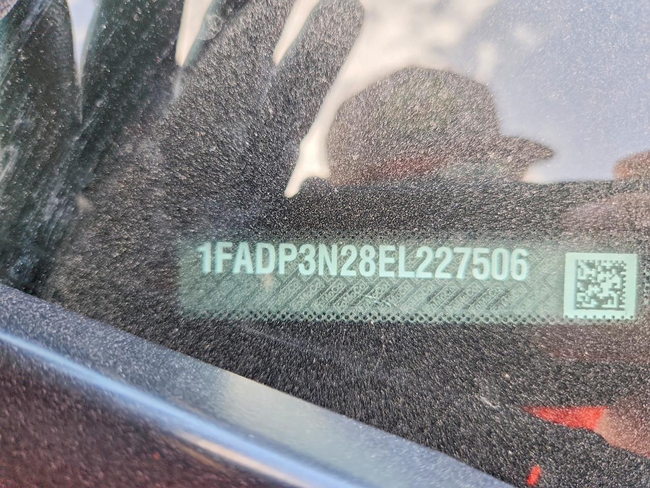 2014 Ford Focus Titanium Черный vin: 1FADP3N28EL227506