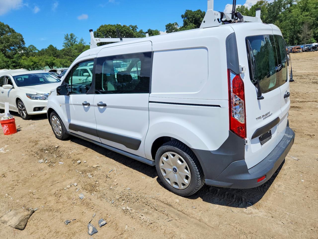 2015 Ford Transit Connect Xl White vin: NM0LS7E70F1191957