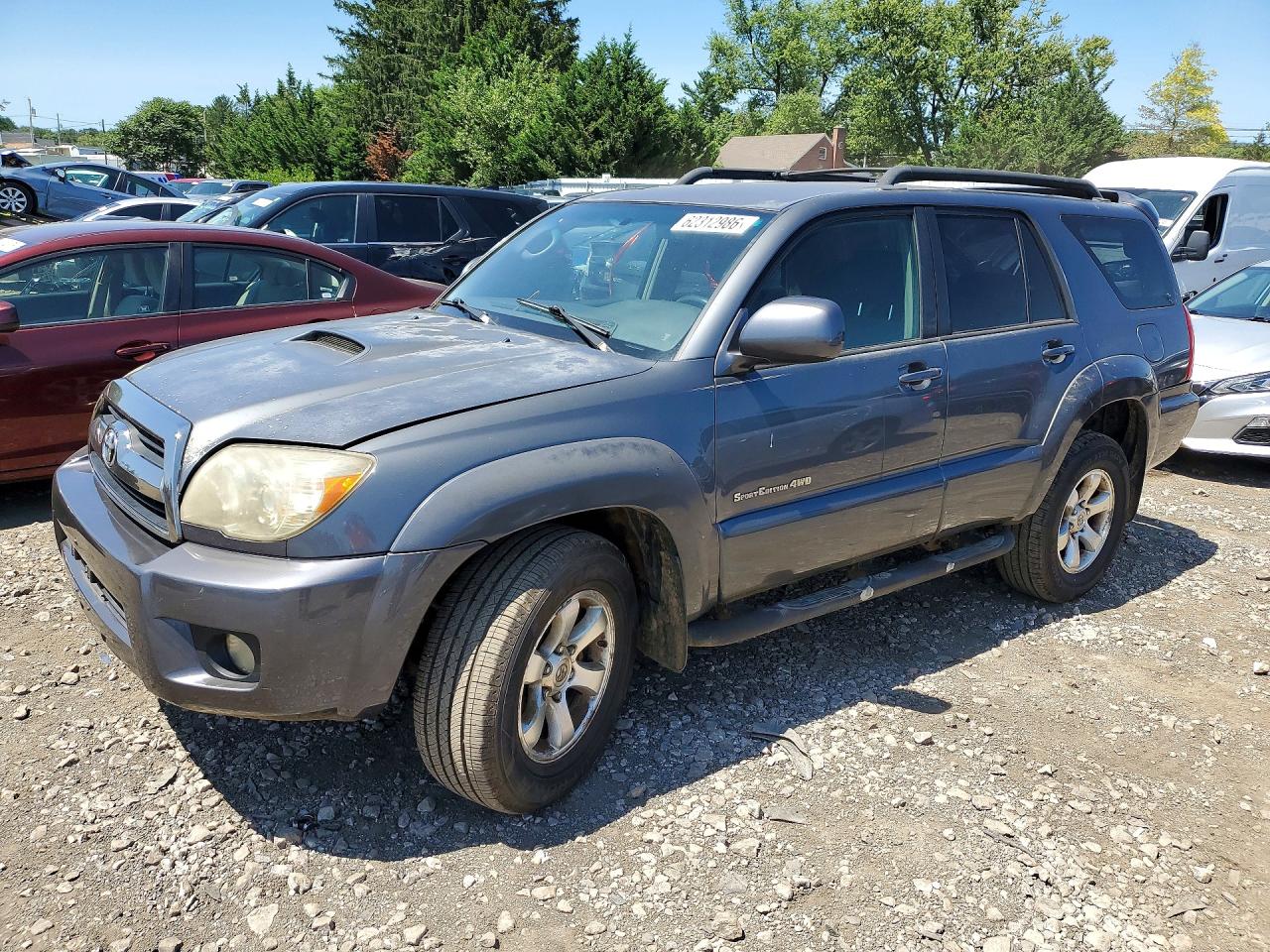 2006 Toyota 4runner Sport Edition Серый vin: JTEBU14R060098432