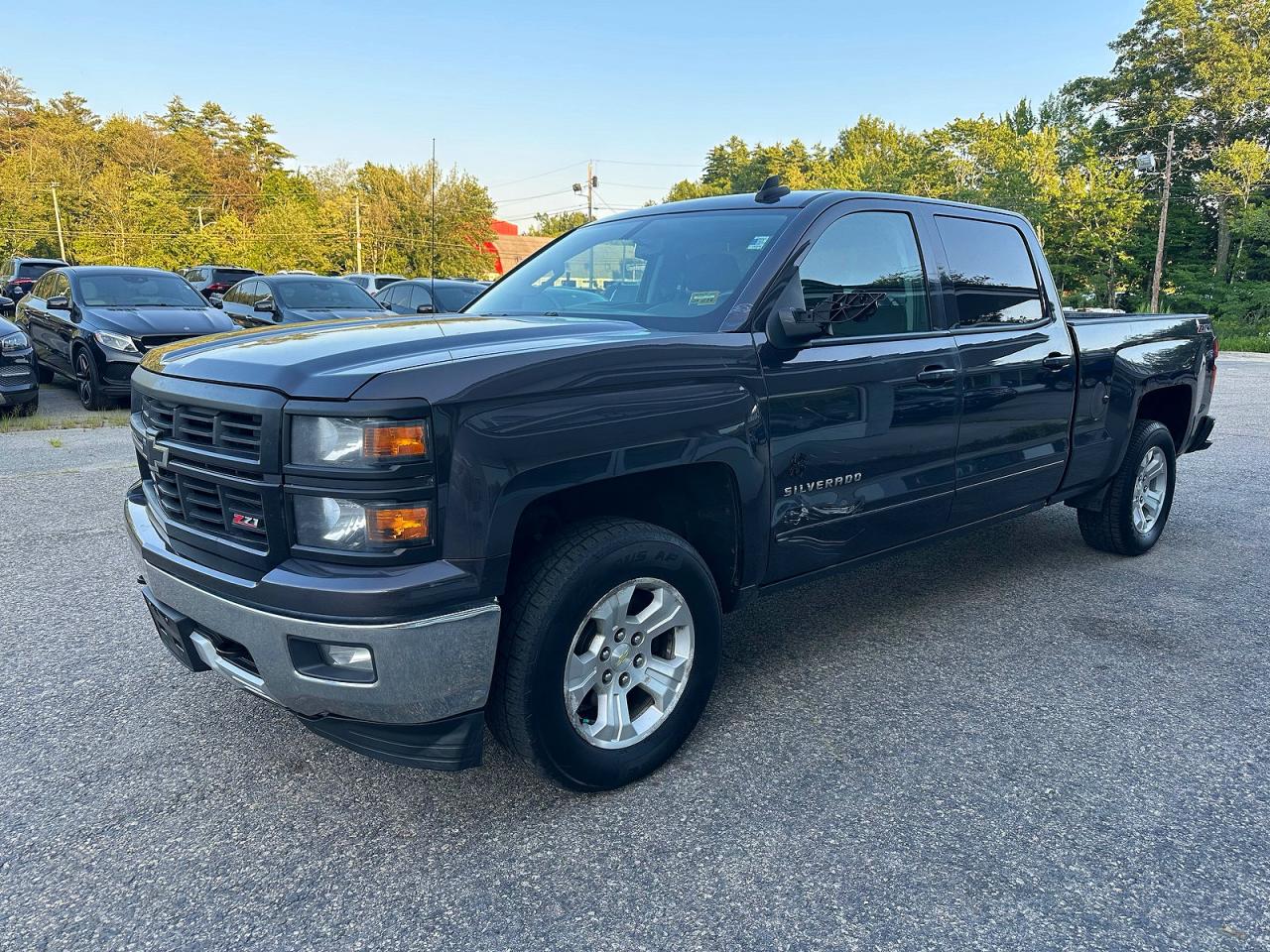2015 Chevrolet Silverado K1500 Lt Gray vin: 3GCUKREC6FG283348