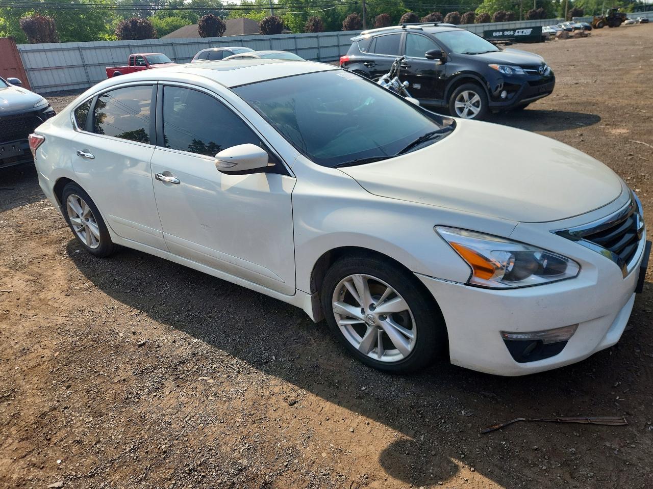 2015 Nissan Altima 2.5 Sl White vin: 1N4AL3APXFC109796