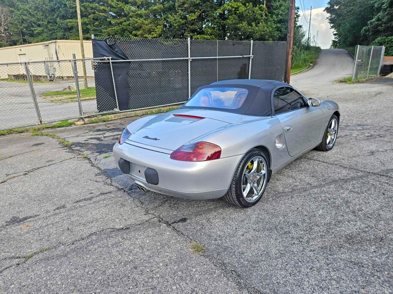 1998 Porsche Boxster Silver vin: WP0CA2986WU623669