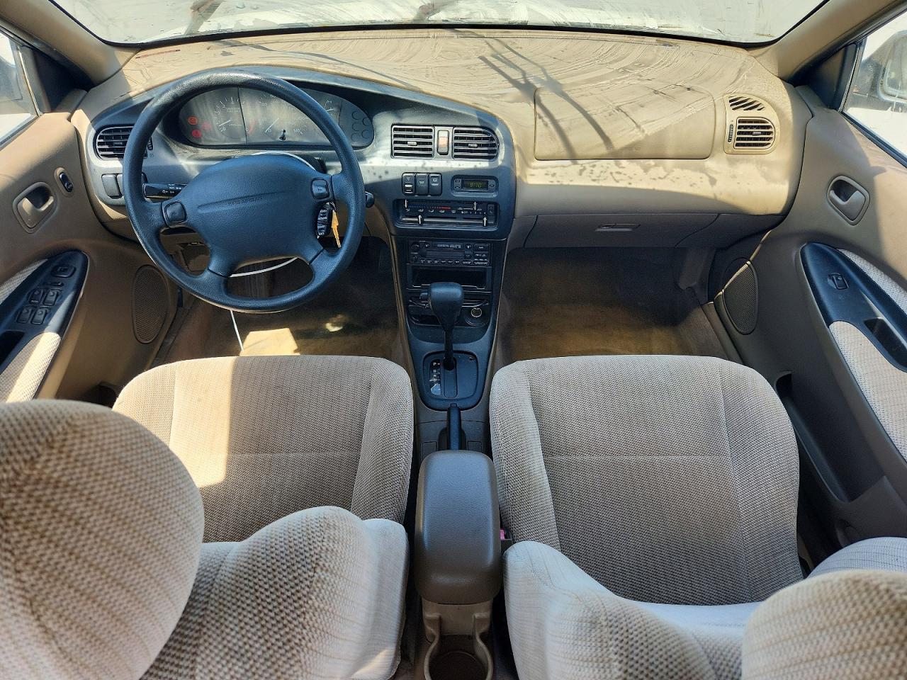 1996 Mazda Protege Dx Белый vin: JM1BB1418T0301499