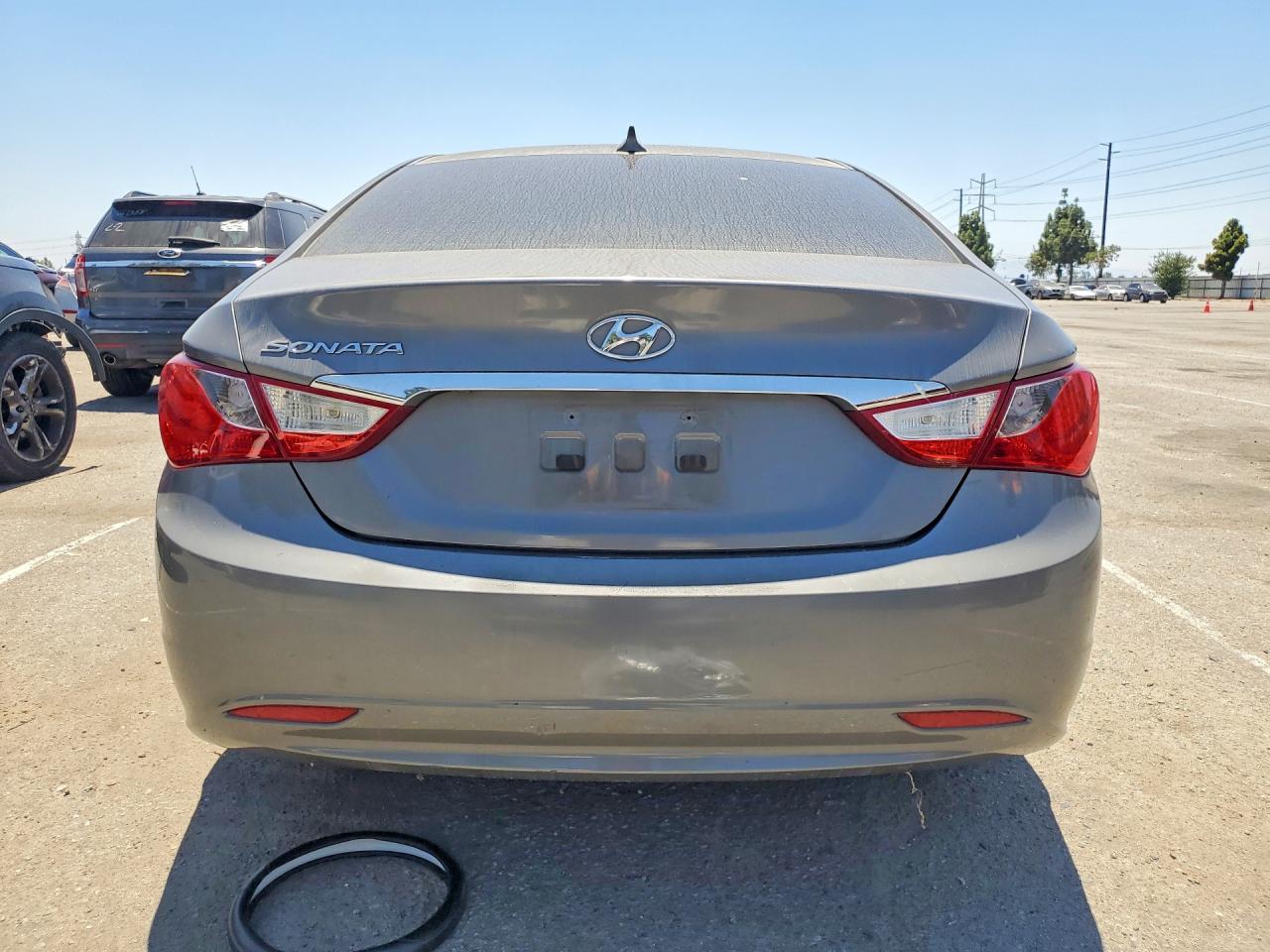 2013 Hyundai Sonata Gls Gray vin: 5NPEB4AC2DH568324