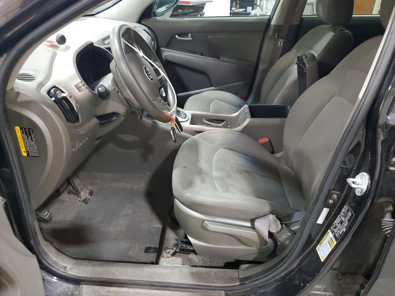 2014 Kia Sportage Lx Черный vin: KNDPBCAC2E7548373