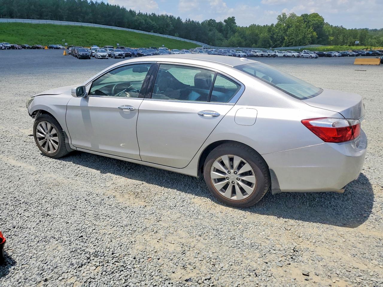2015 Honda Accord Exl Silver vin: 1HGCR3F87FA012328