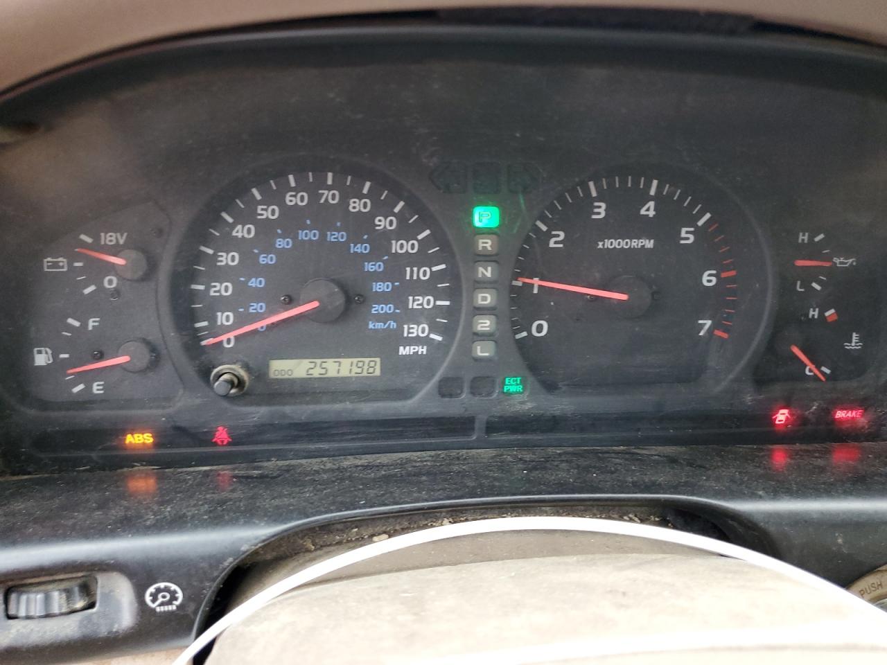 1998 Toyota Land Cruiser Green vin: JT3HT05J5W0016834