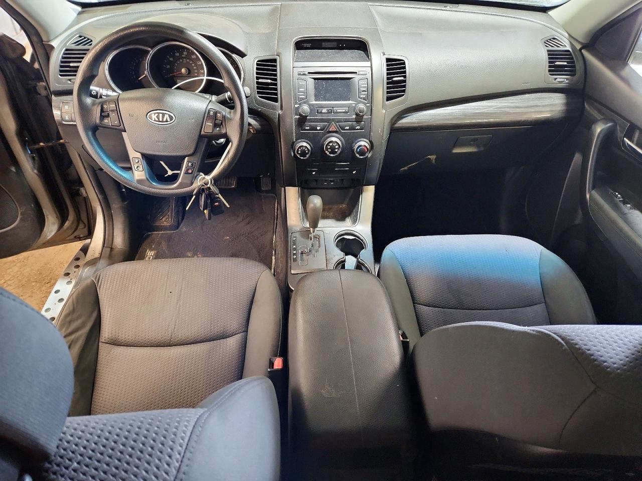 2013 Kia Sorento Lx Silver vin: 5XYKTCA61DG326264
