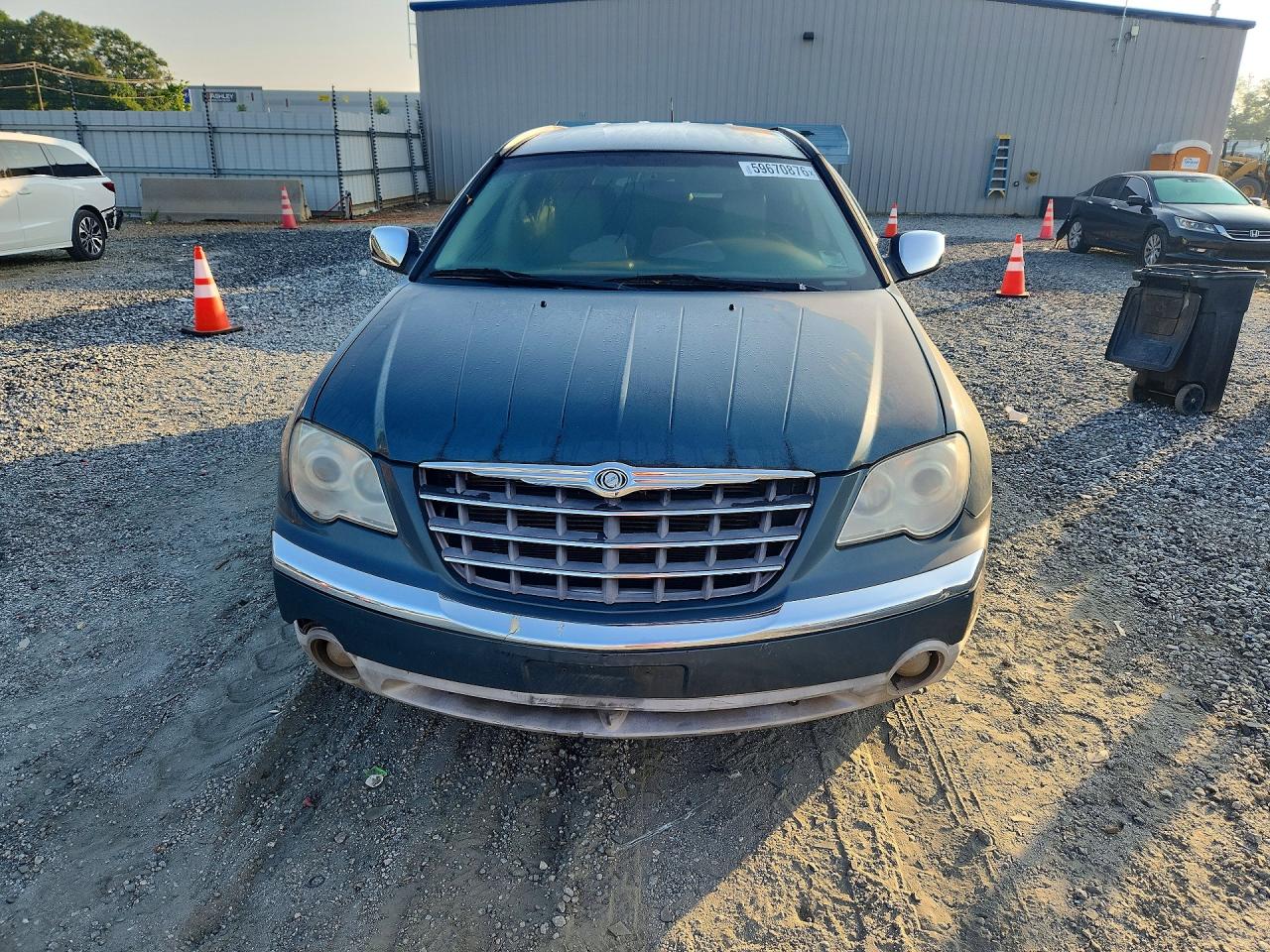 2007 Chrysler Pacifica Touring Blue vin: 2A8GM68X57R255744
