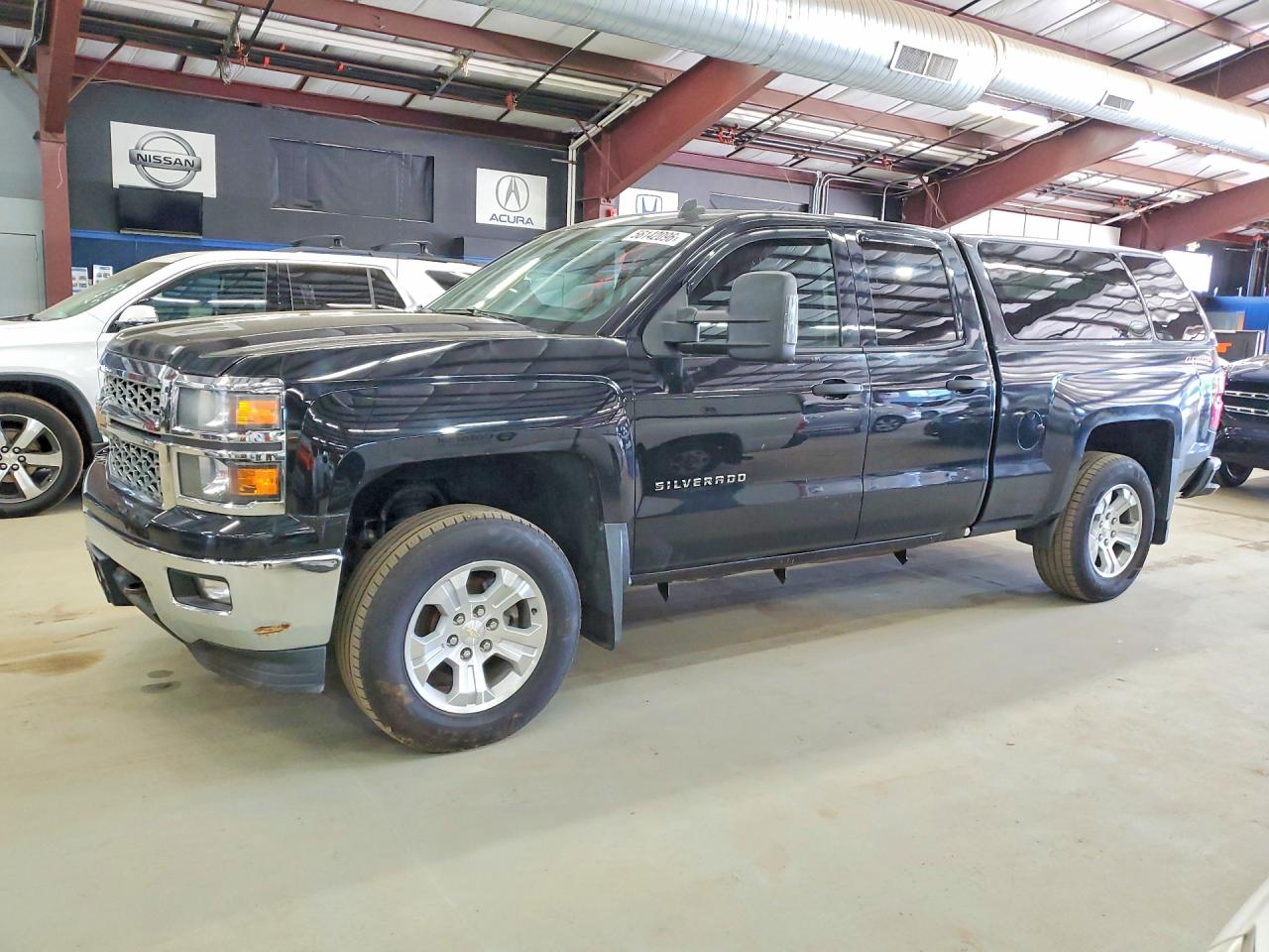 2014 Chevrolet Silverado K1500 Lt Black vin: 1GCVKRECXEZ388669