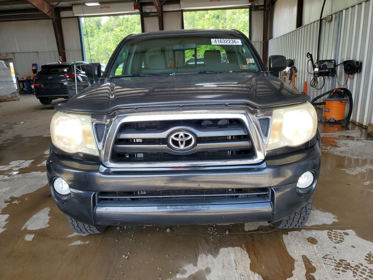 2008 Toyota Tacoma Prerunner Access Cab Черный vin: 5TETU62N78Z543175