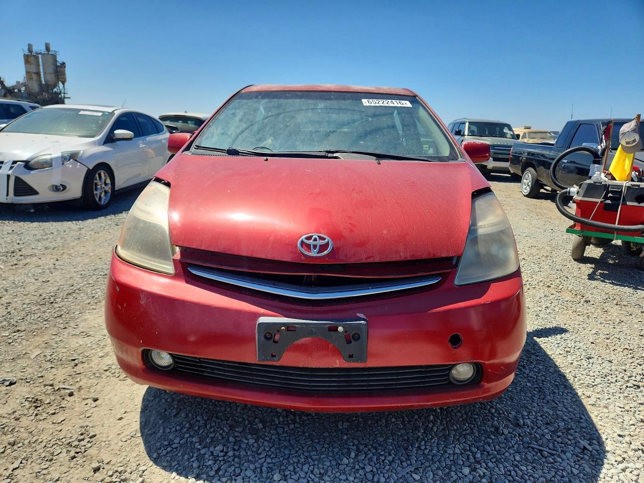 2009 Toyota Prius Base Red vin: JTDKB20U397849884