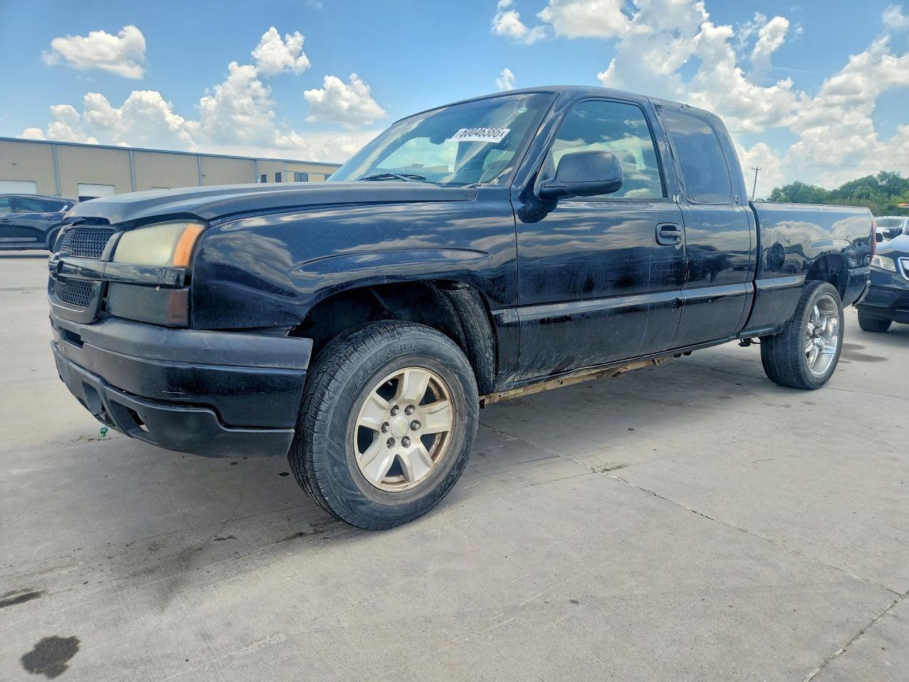 2004 Chevrolet Silverado C1500 Black vin: 2GCEC19V441282381