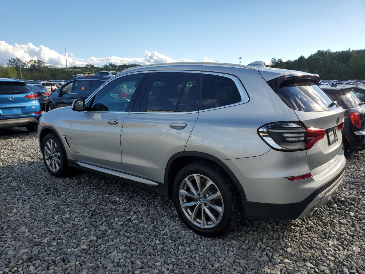 2018 Bmw X3 Xdrive30i Gray vin: 5UXTR9C5XJLD62188